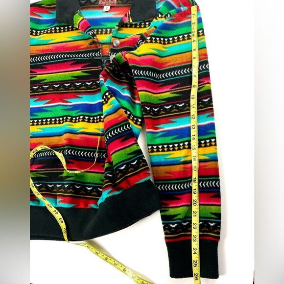 Western Wits Unisex Northern Lights/Aztec Pullover Sweater - Picture 8 of 8